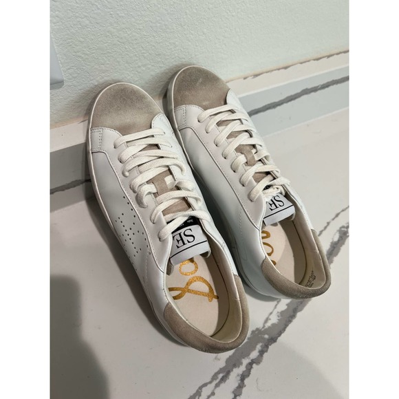 Sam Edelman Aubrie Sneaker Purposely Distressed 8.5M - Picture 9 of 9